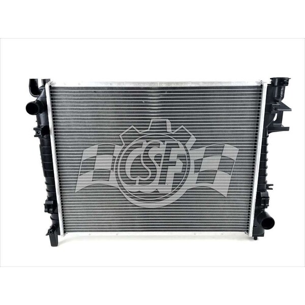 Csf 3572 1 Row Plastic Tank Aluminum Core Radiator 3572 - main